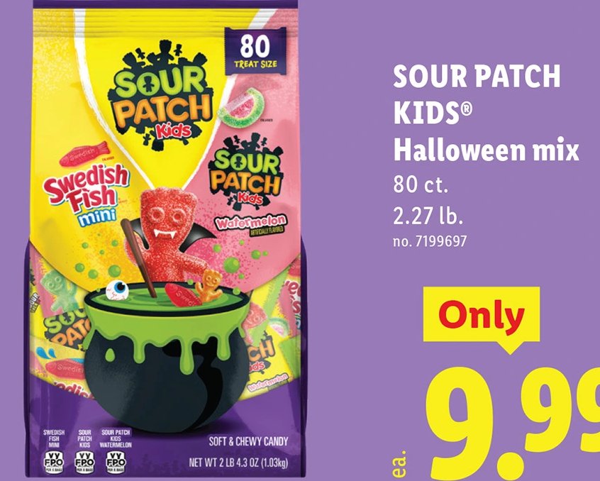 SOUR PATCH KIDS® Halloween mix