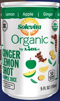 Solevita Organic GINGER LEMON SHOT