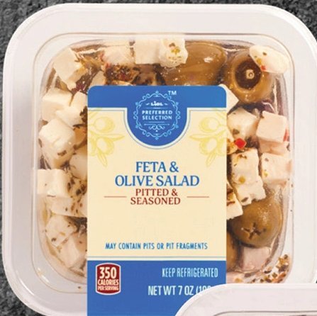 Feta & Olive Salad at Lidl