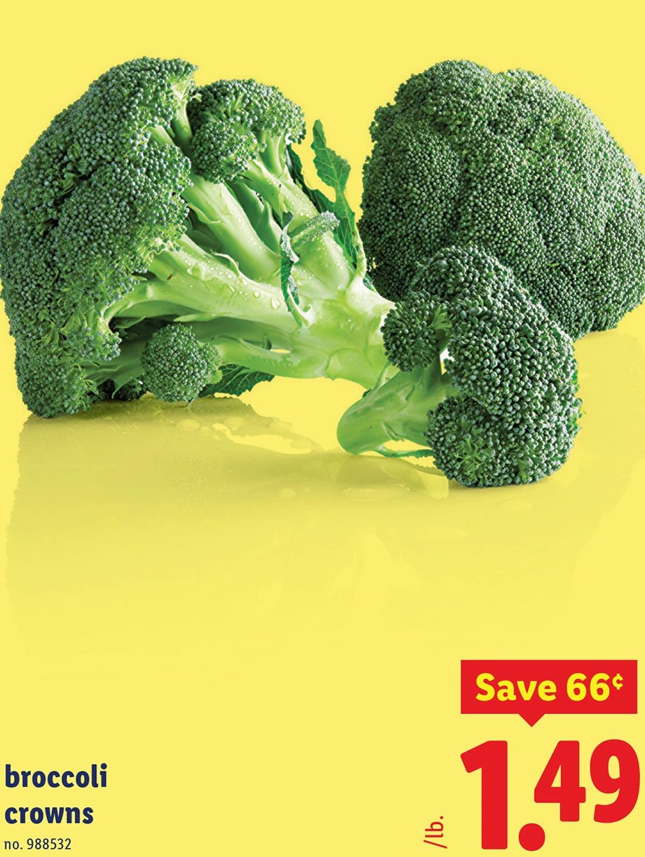 broccoli crowns