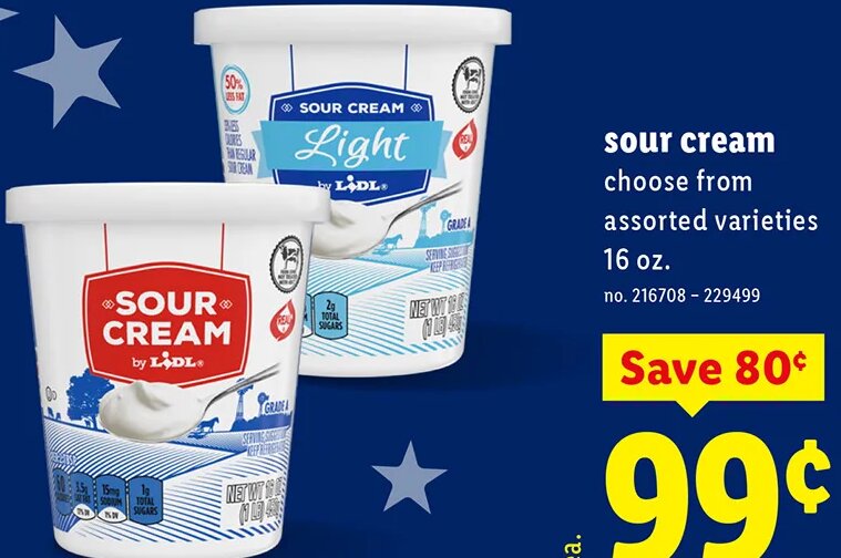 sour cream