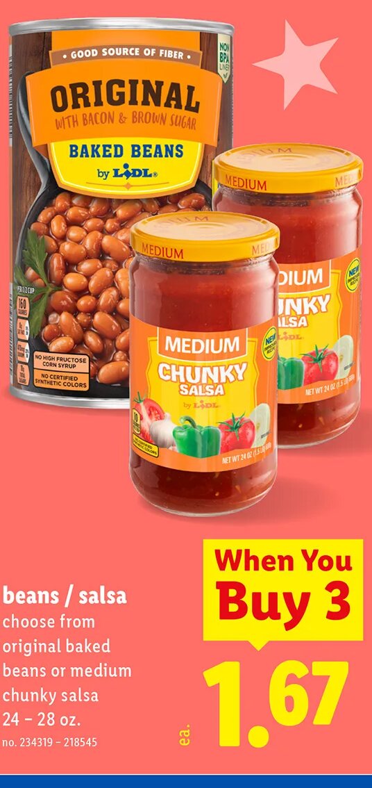 beans / salsa