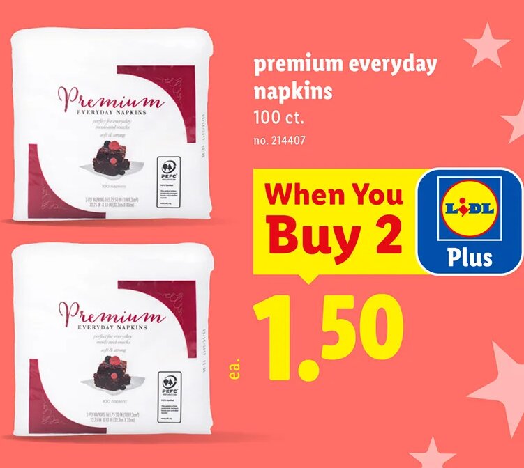 premium everyday napkins