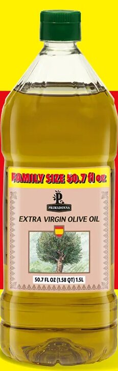 PRIMADONNA extra virgin olive oil, family size at Lidl