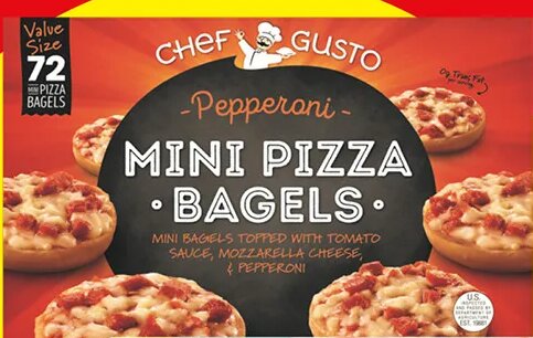 Chef Gusto Mini Pizza Bagels
