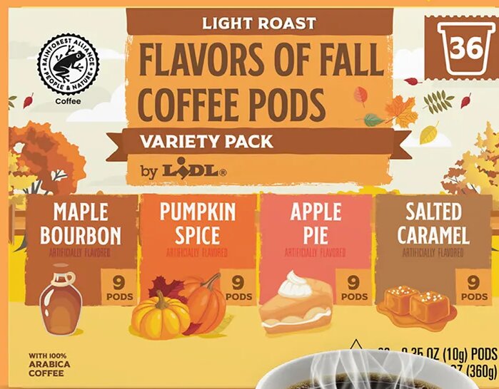 Flavors of Fall Coffee Pods