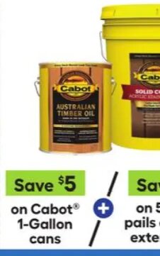Cabot 1-Gallon cans