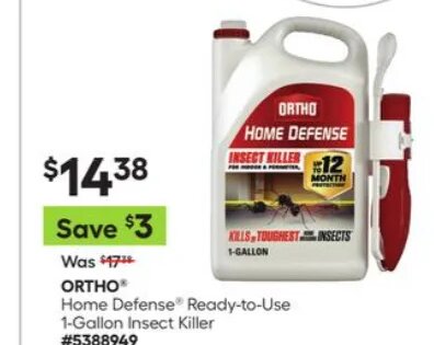 ORTHO Home Defense Ready-to-Use 1-Gallon Insect Killer