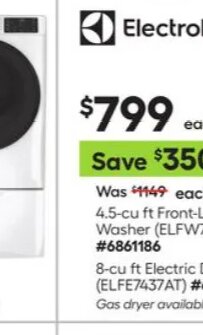 7.8-cu ft Electric Dryer