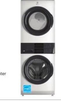4.4-cu ft Washer / 8-cu ft Dryer Stacked Laundry Center