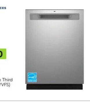 24-in 45-Decibel Stainless Steel Dishwasher