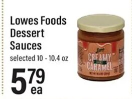 Lowes Foods Dessert Sauces