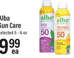 Alba Sun Care