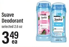 Suave Deodorant
