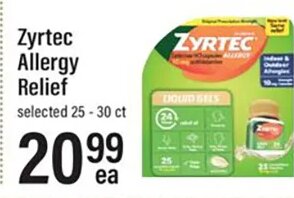 Zyrtec Allergy Relief