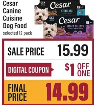 Cesar Canine Cuisine Dog Food
