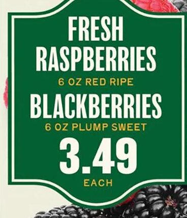 FRESH RASPBERRIES