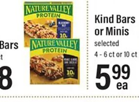 Nature Valley Protein Bars at Lowes Foods