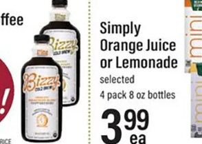 Bizzy Cold Brew Coffee at Lowes Foods