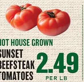 HOT HOUSE CROWN BEEFSTEAK TOMATOES