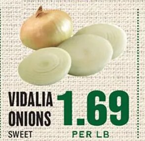 VIDALIA ONIONS