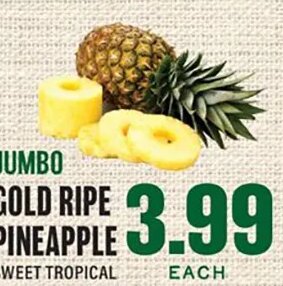 JUMBO COLD RIPE PINEAPPLE