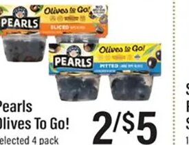 Pearls Olives To Go!