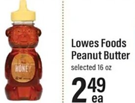 Lowes Foods Pure Honey
