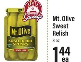 Mt. Olive Kosher Dill Spears