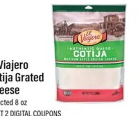 El Viajero Cotija Grated Cheese
