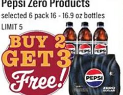 Pepsi Zero Products