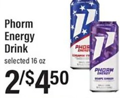 Phorm Energy Drink at Lowes Foods