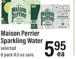 Maison Perrier Sparkling Water