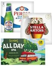 Peroni or Stella