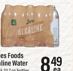 Lowes Foods Alkaline Water