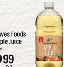 Lowes Foods Apple Juice