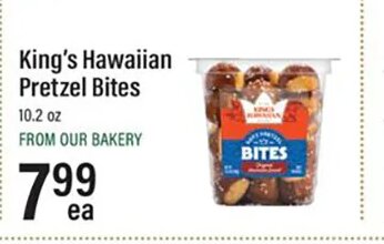 King's Hawaiian Pretzel Bites
