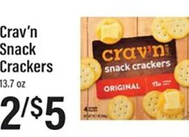 Crav'n Snack Crackers
