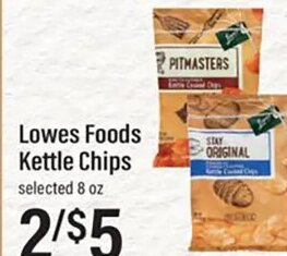 Lowes Foods Kettle Chips