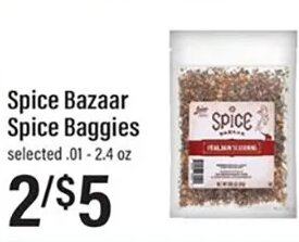 Spice Bazaar Spice Baggies