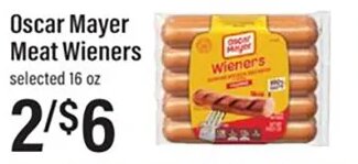 Oscar Mayer Meat Wieners at Lowes Foods