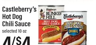 Castleberry's Hot Dog Chili Sauce at Lowes Foods