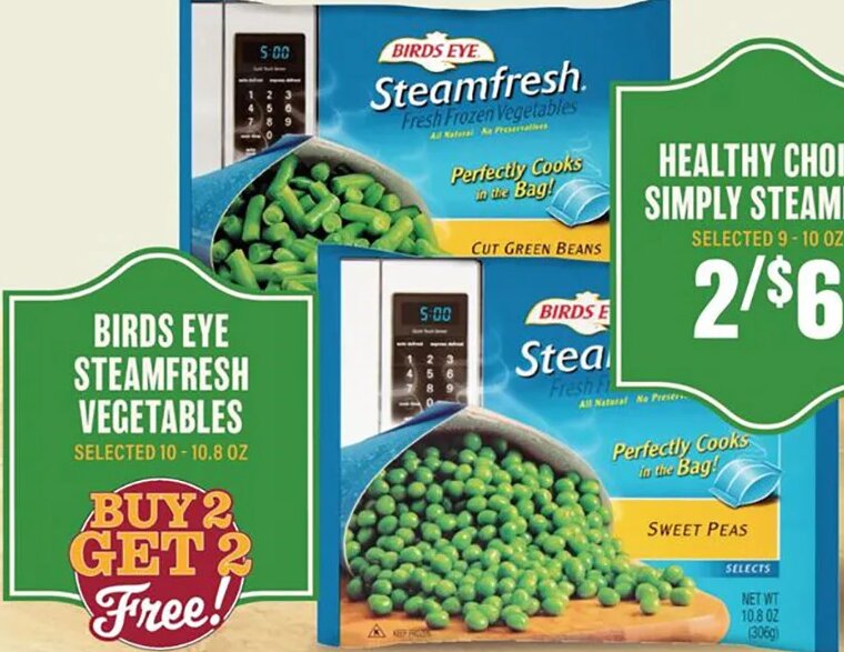 Birds Eye Steamfresh Vegetables