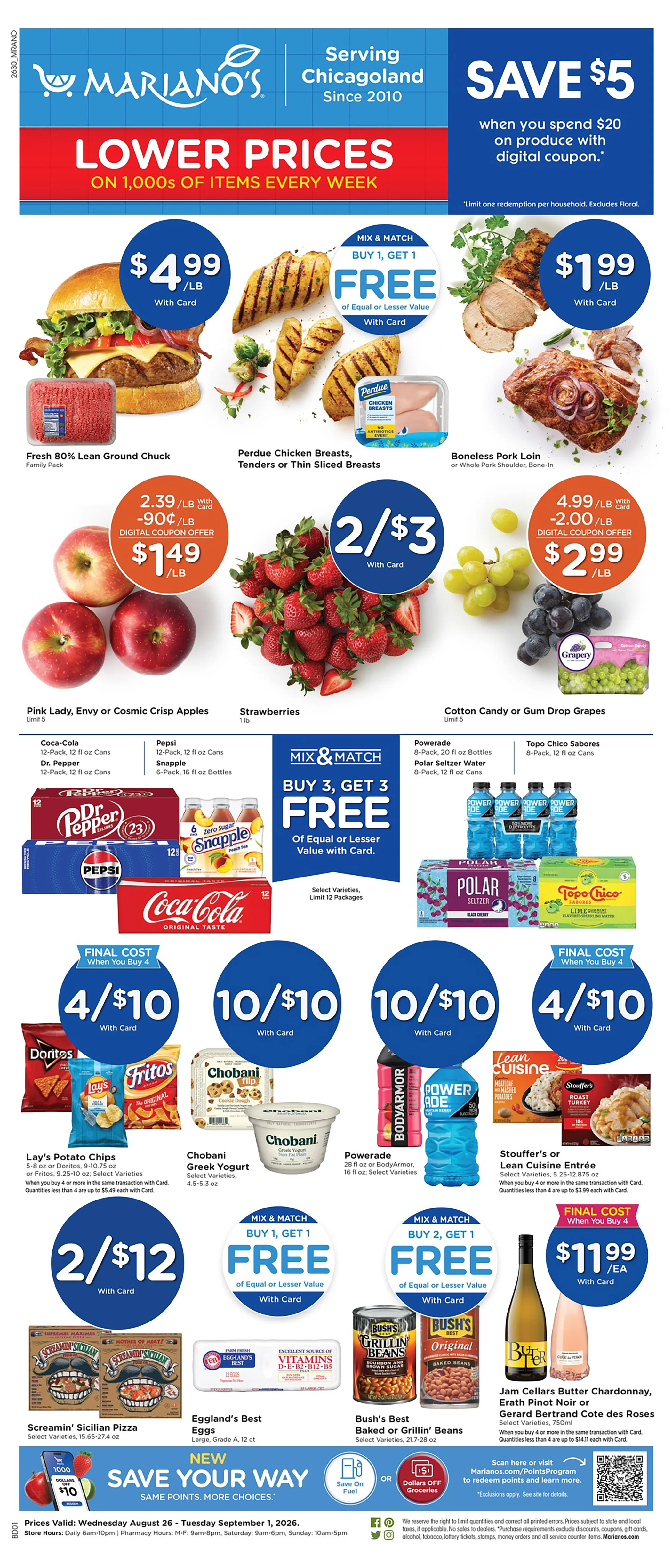 Mariano's Weekly Ad Page 1
