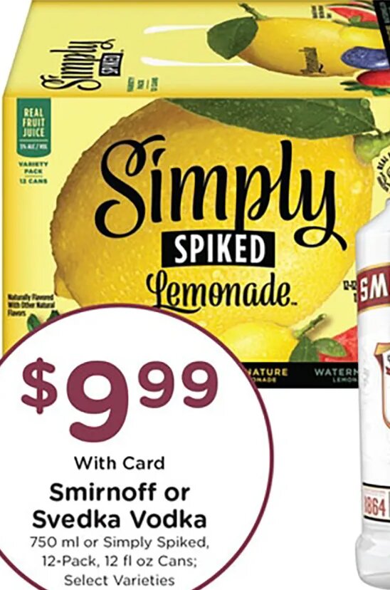 Simply Spiked Lemonade