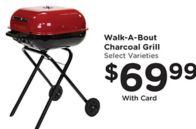 Walk-A-Bout Charcoal Grill