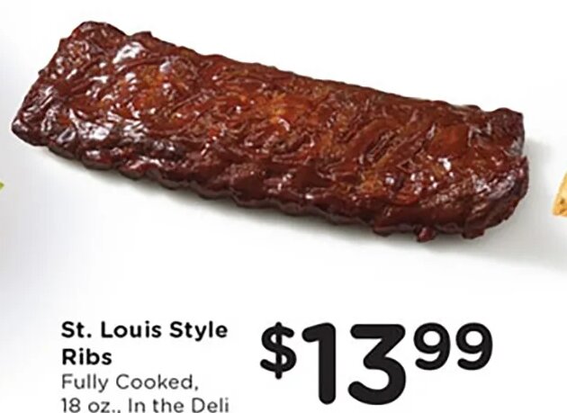 St. Louis Style Ribs at Mariano's