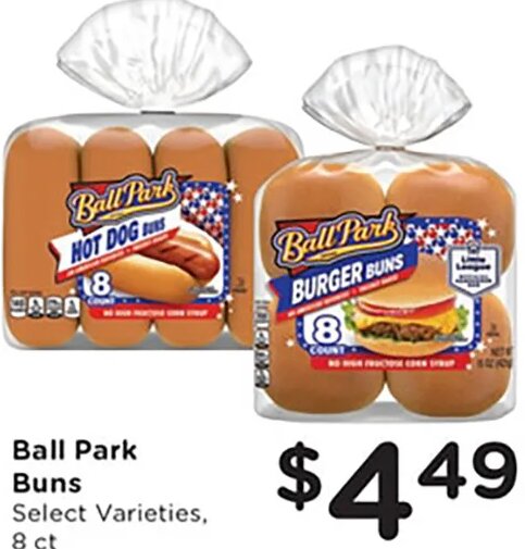Ball Park Buns at Mariano's