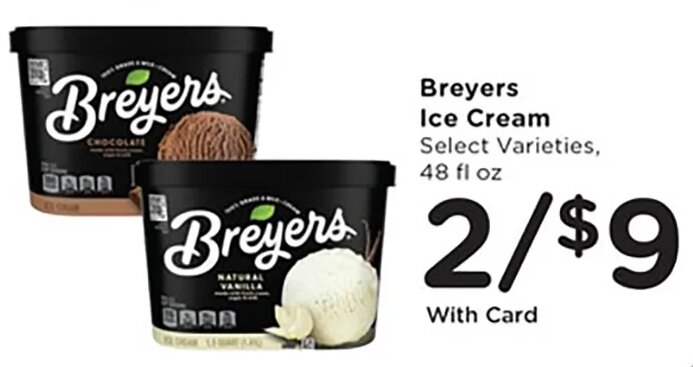 Breyers Ice Cream at Mariano's