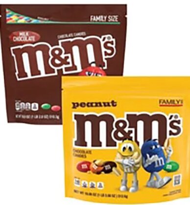 M&M's Family Size Candy at Mariano's